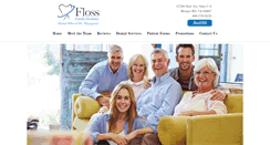 Desktop Screenshot of flossfamilydentistry.com